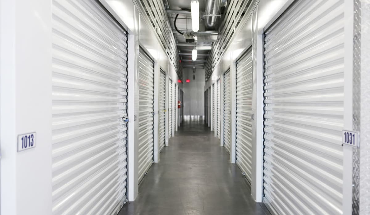 Interior units at Clover Basin Self-Storage in Longmont, Colorado