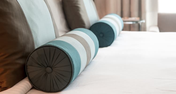 Bed Pillows at River Court Apartments in Sacramento, CA