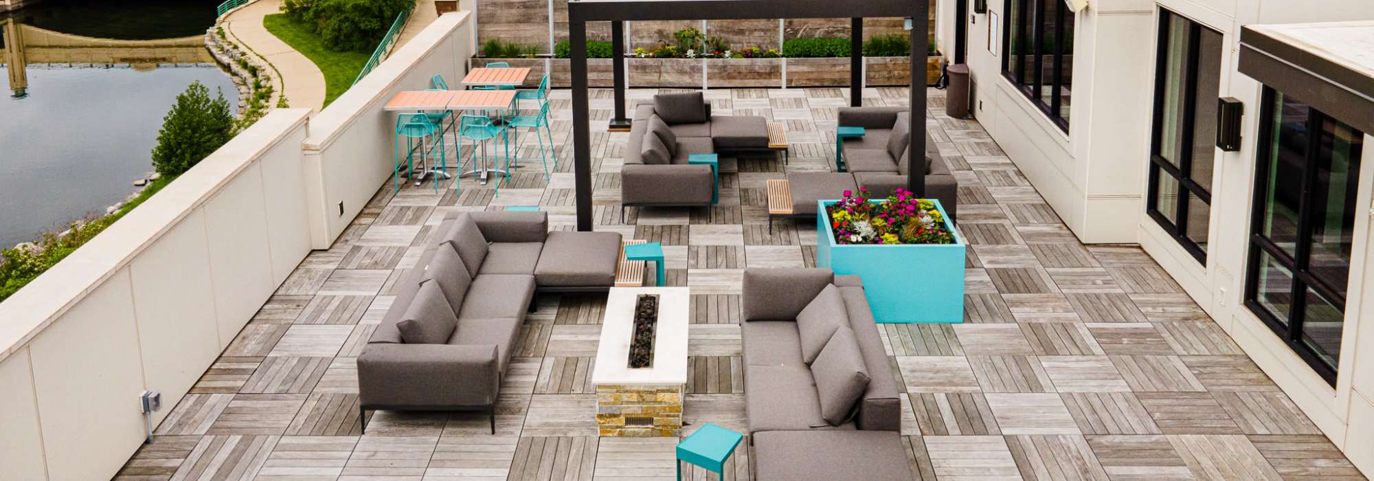 Upper view at The Marling in Madison, Wisconsin