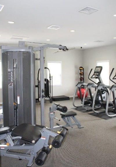 Fitness center at The Village of Laurel Ridge in Harrisburg, PA