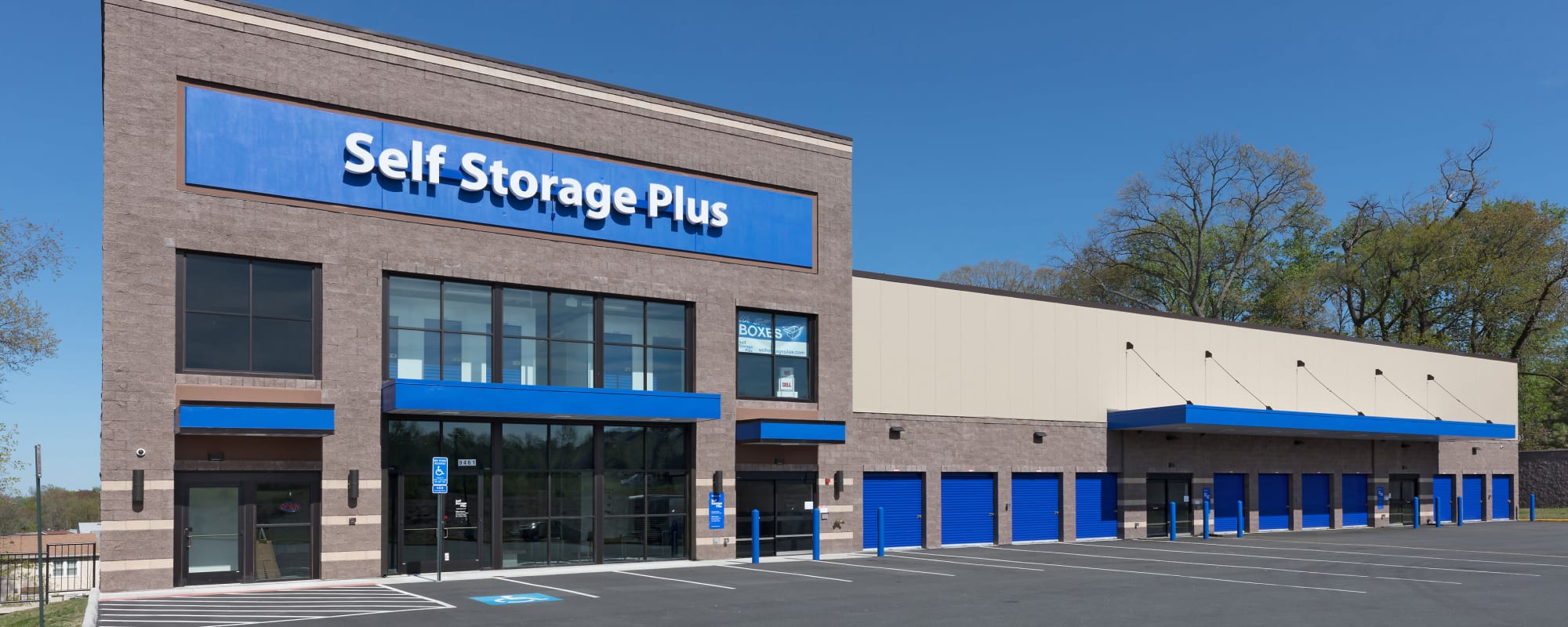 Facility view at Self Storage Plus in Lorton, VA