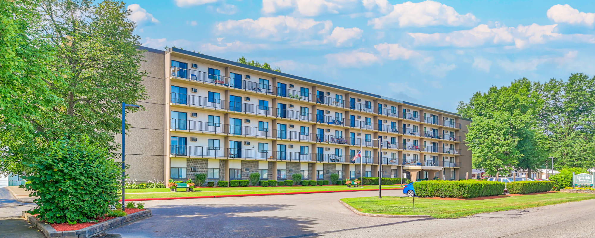 Apartments at Riverside Towers in Coshocton, Ohio