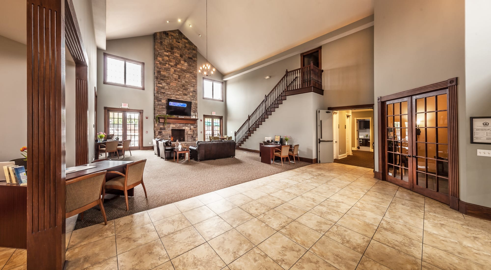 Apartments at Cobblestone Crossings in Terre Haute, Indiana