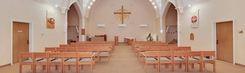 The chapel of Bell Tower Residence Assisted Living in Merrill, Wisconsin