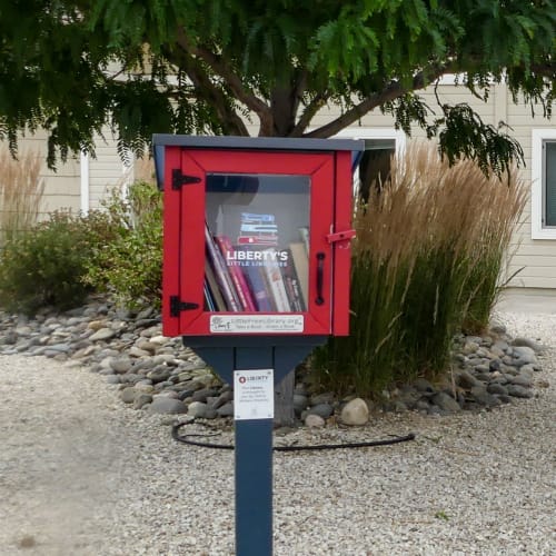 little library at Coleville in Coleville, California