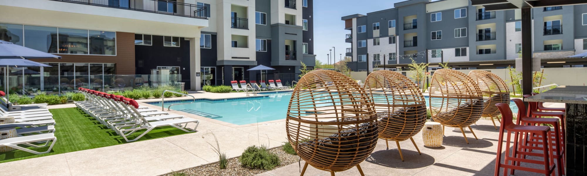 Amenities at Olympus Chandler at the Park in Chandler, Arizona