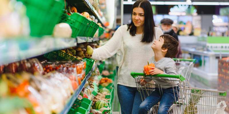 grocery shopping near Del Mar II in Oceanside, California