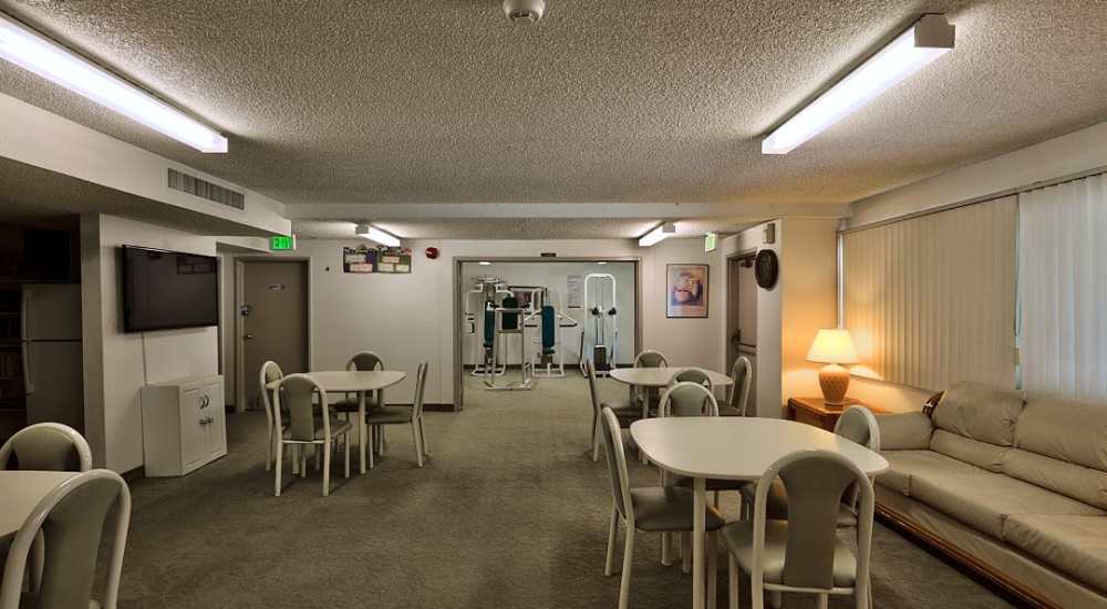 Community area at Carondelet in Los Angeles, California