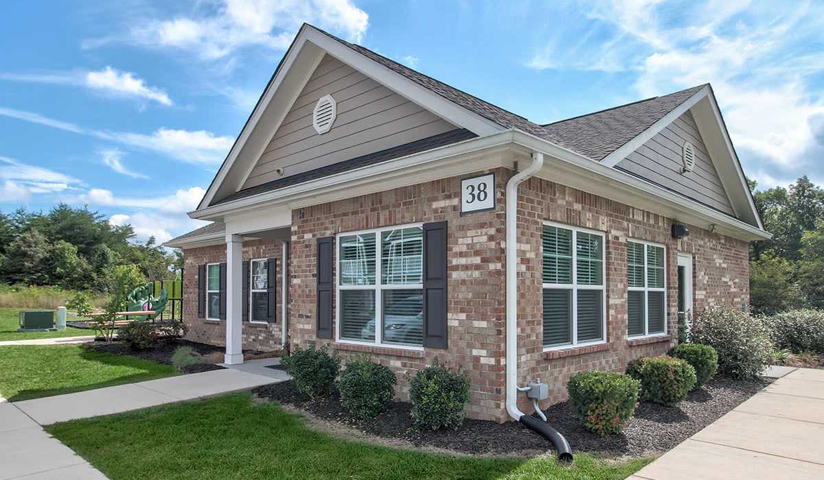 Charming exterior of the apartment home at Northside Drive Apartments in Crossville, Tennessee