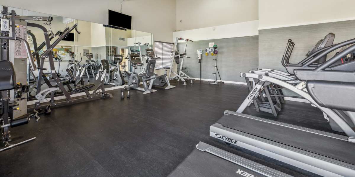 State-Of-The-Art Fitness Center at Portofino Townhomes in Wilmington, California
