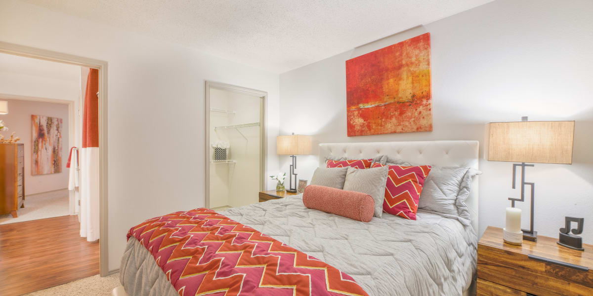 Lovely Cozy master bedroom at Nolan Living in Leawood, Kansas