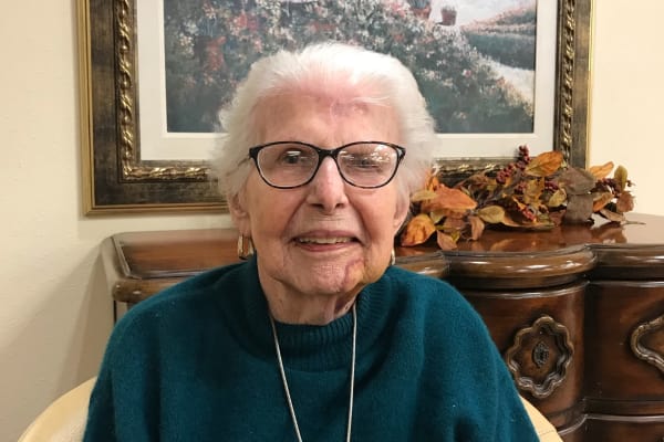 Marjorie Mortimer at Mulberry Gardens Assisted Living in Munroe Falls, Ohio