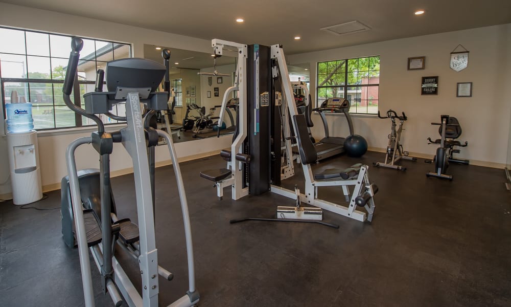 Gym at Waters Edge in Oklahoma City, Oklahoma