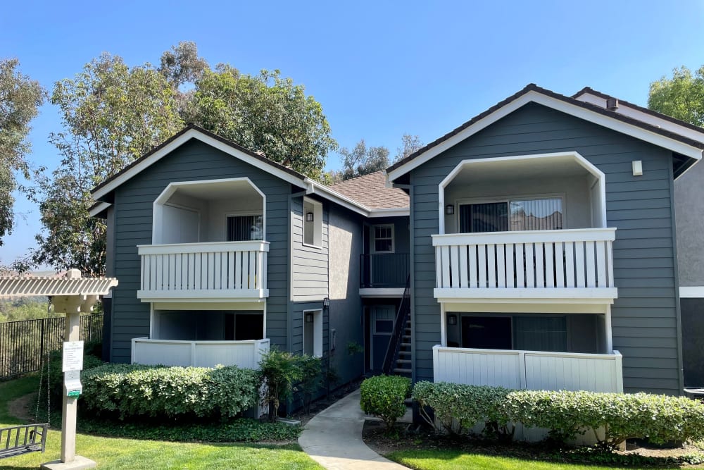 New Building Exterior Paint at Village Oaks in Chino Hills, California
