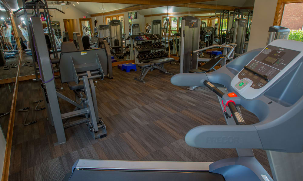 Gym at Sheridan Pond in Tulsa, Oklahoma