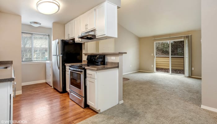 Maybeck at the Bend model kitchen