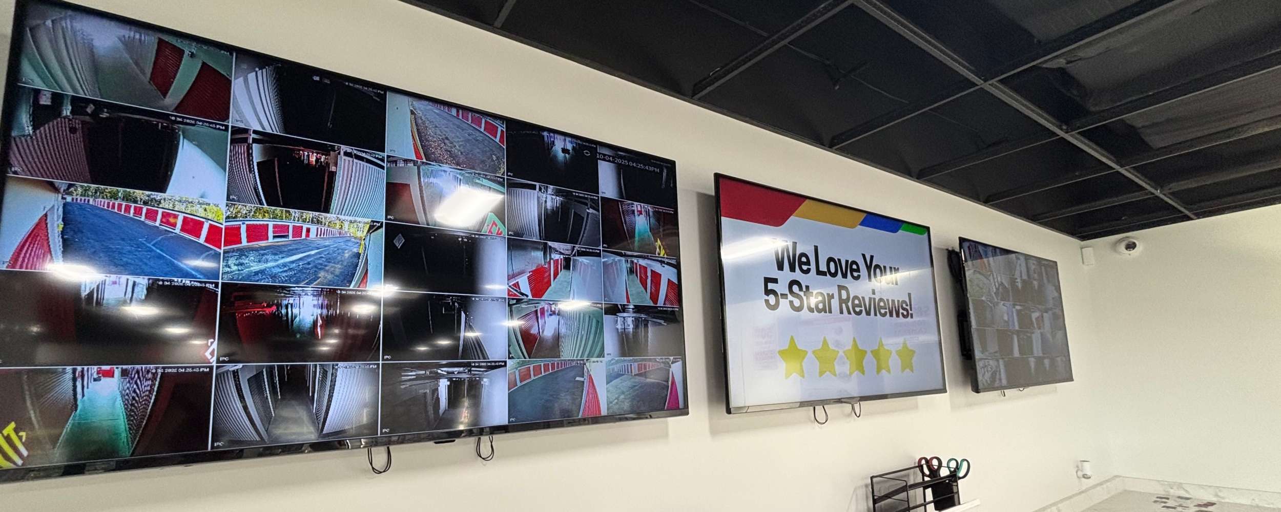 Cameras at Storage Authority Buck Road in Glassboro, NJ