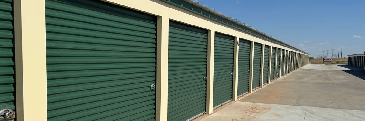 RV, boat, and auto atorage at KO Storage in Midland, Texas