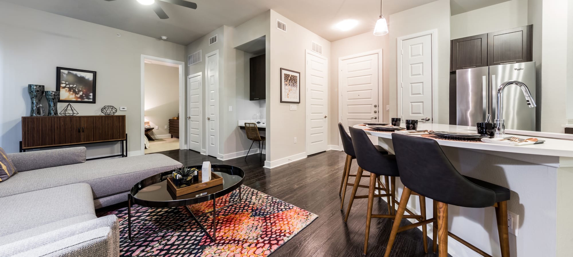 Floor plans at Marq 31 in Houston, Texas