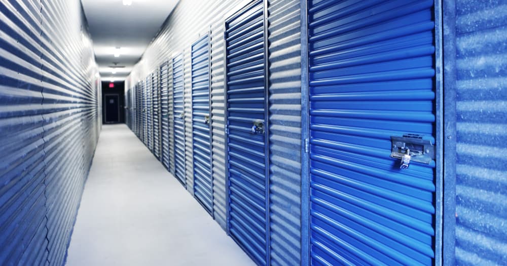 Storage units at Midgard Self Storage in Cocoa, Florida