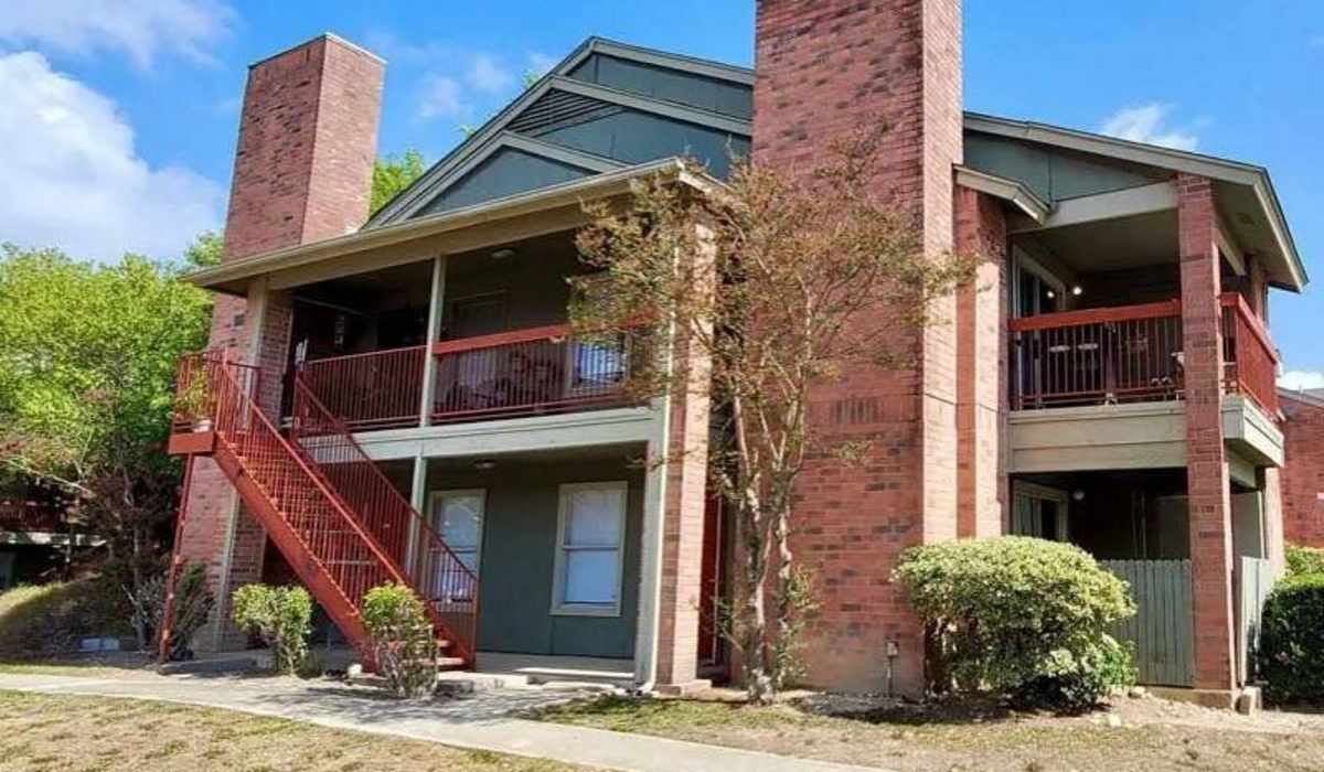 Stair case at Villa Nueva in San Antonio, Texas