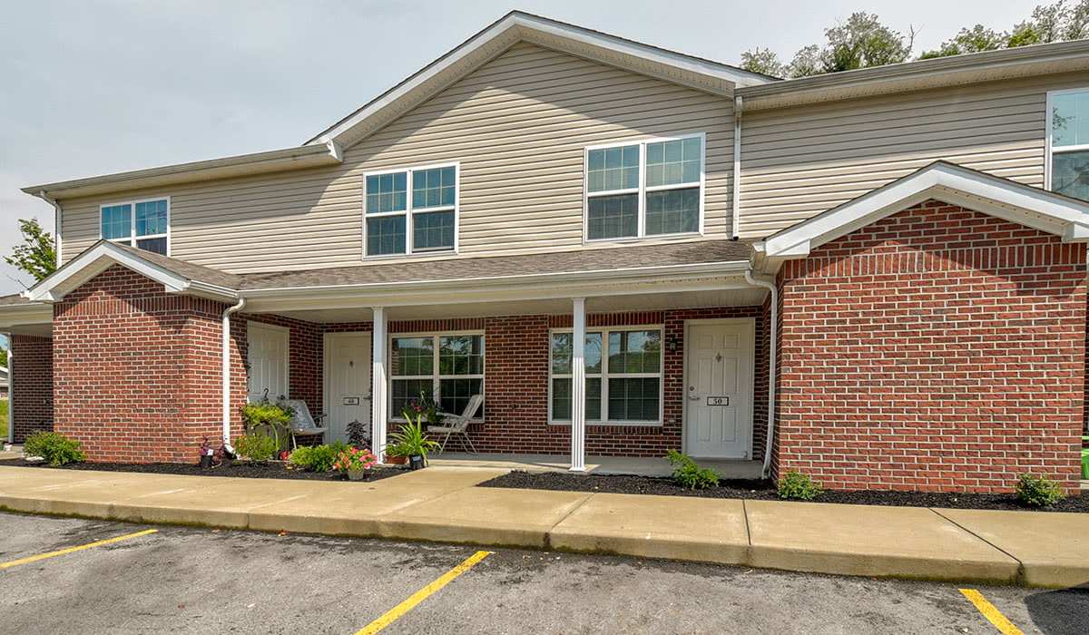 Exterior of building at Hyden Greene in Philippi, West Virginia