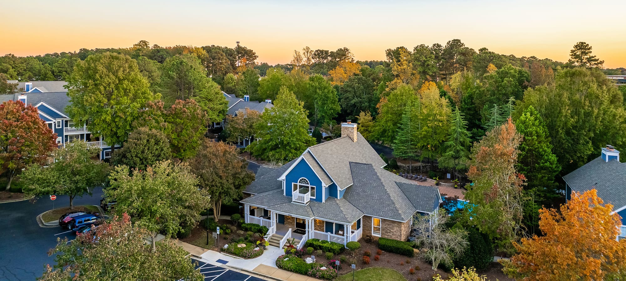 Neighborhood near Marquis on Edwards Mill in Raleigh, North Carolina