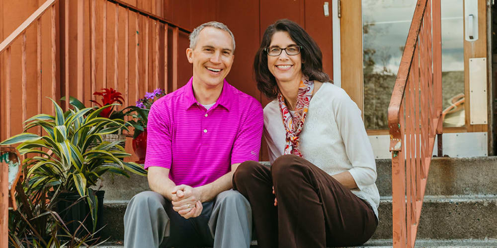 Chad and Melanie Solvie, owners of 6th Ave Senior Living in Tacoma, Washington