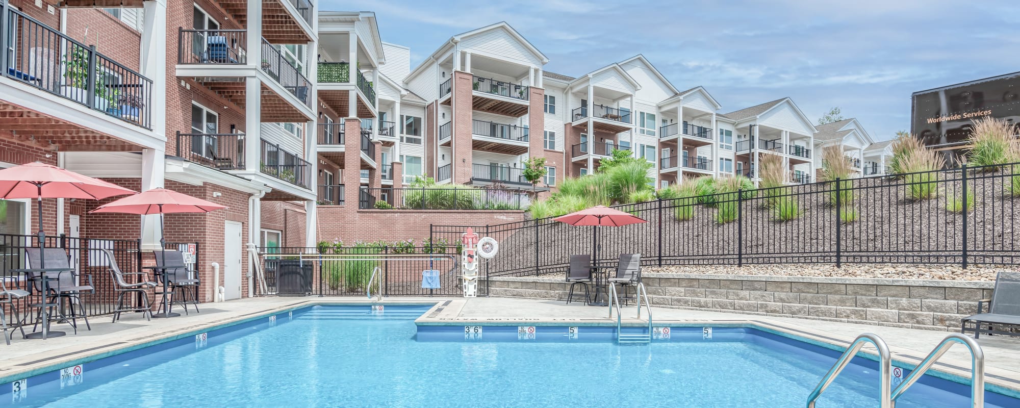 Evergreen apartments in Monroeville, Pennsylvania