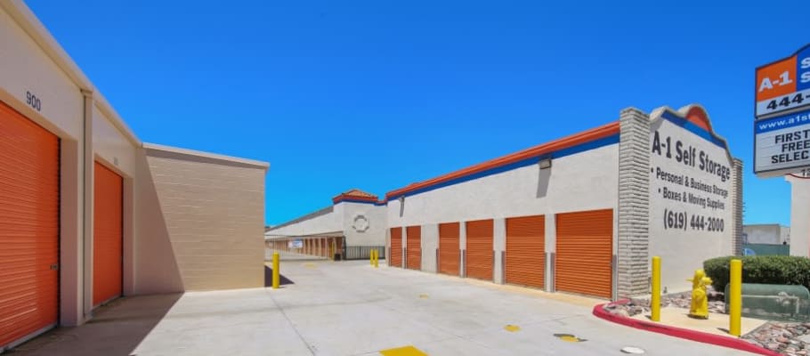 Front sign and our building in El Cajon, California