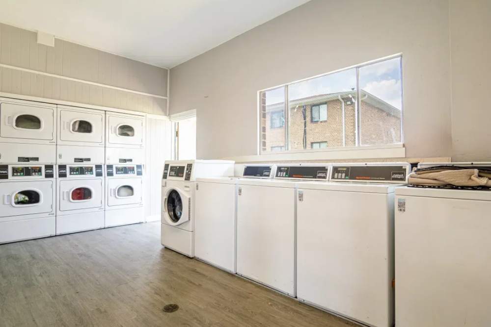 Laundry center at Caroline Arms in Jacksonville, Florida