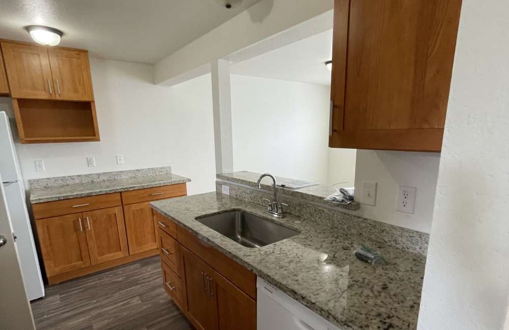 Kitchen at Cherry Creek Apartments