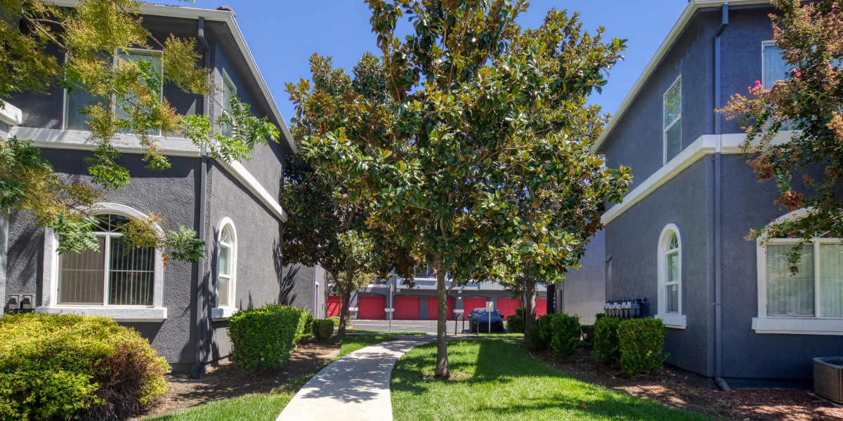 Exterior view at The Lofts in Sacramento, California