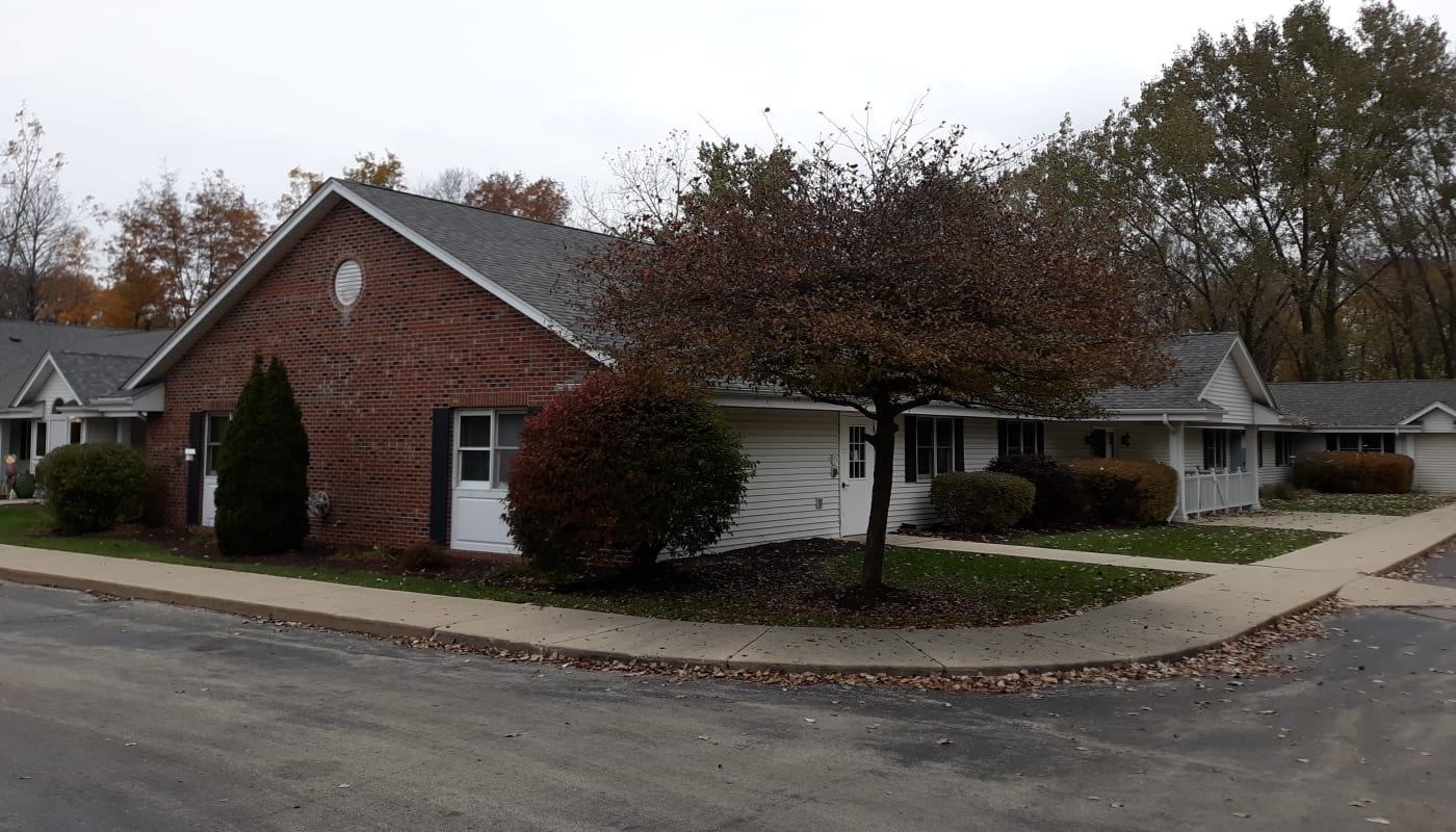 Exterior of main building at Ramsey Woods in Cudahy, Wisconsin.