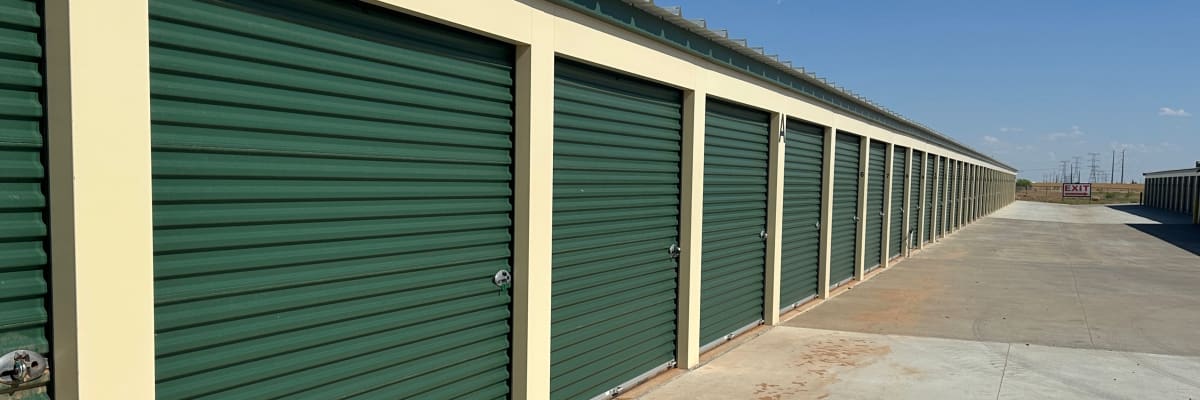 Unit sizes and prices at KO Storage in Midland, Texas