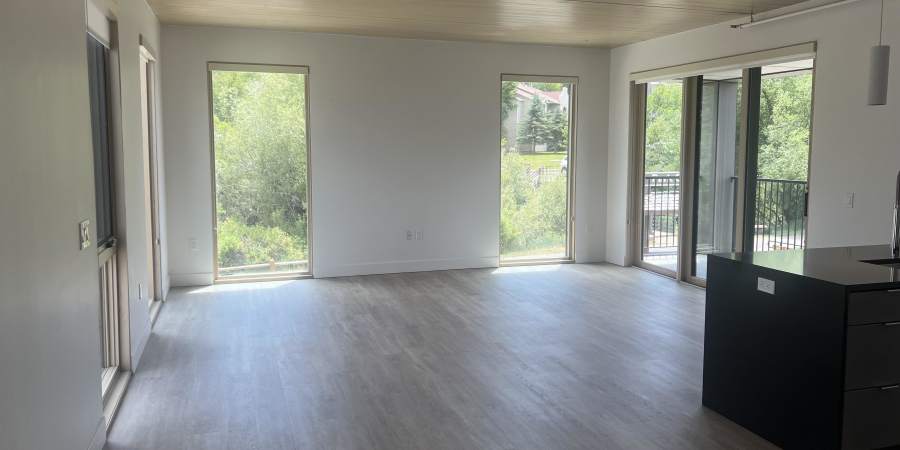 View of living space at Ascent 1791 in Park City, Utah