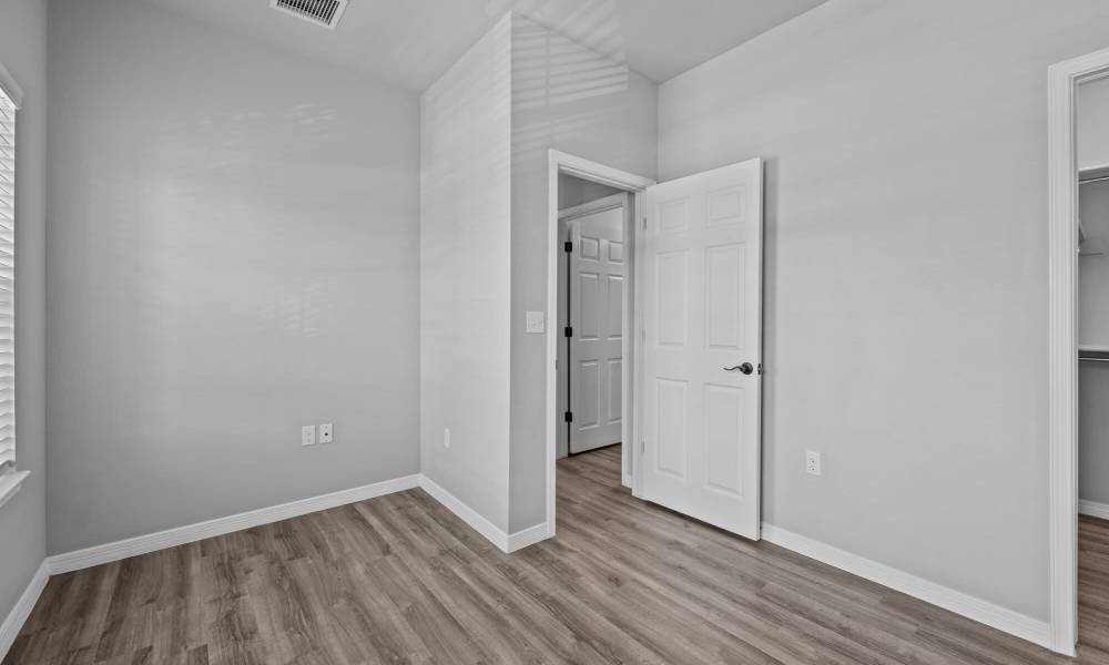 Bedroom with attached closet at District At Pellicano in El Paso, Texas