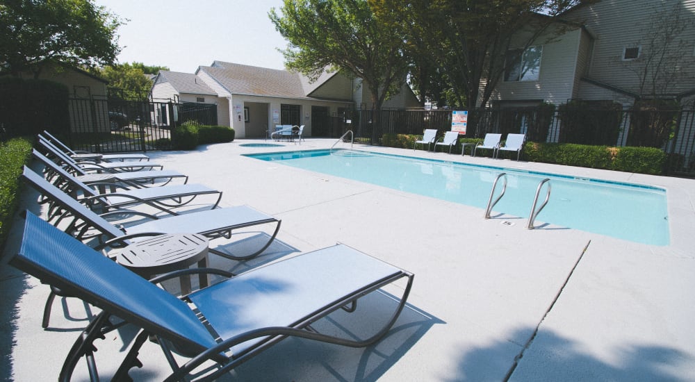 Swimming pool at Richland Court in Richland, Washington