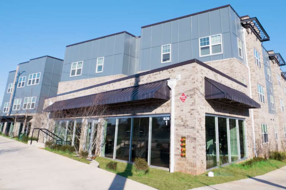 Building exterior at Adair Court in Atlanta, Georgia