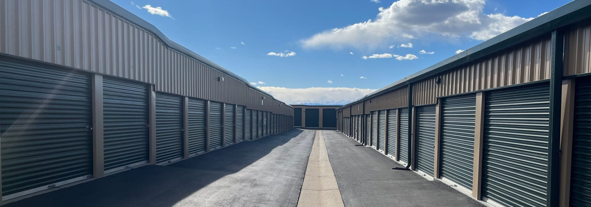 Storages at A-American Self Storage in Dacono, Colorado