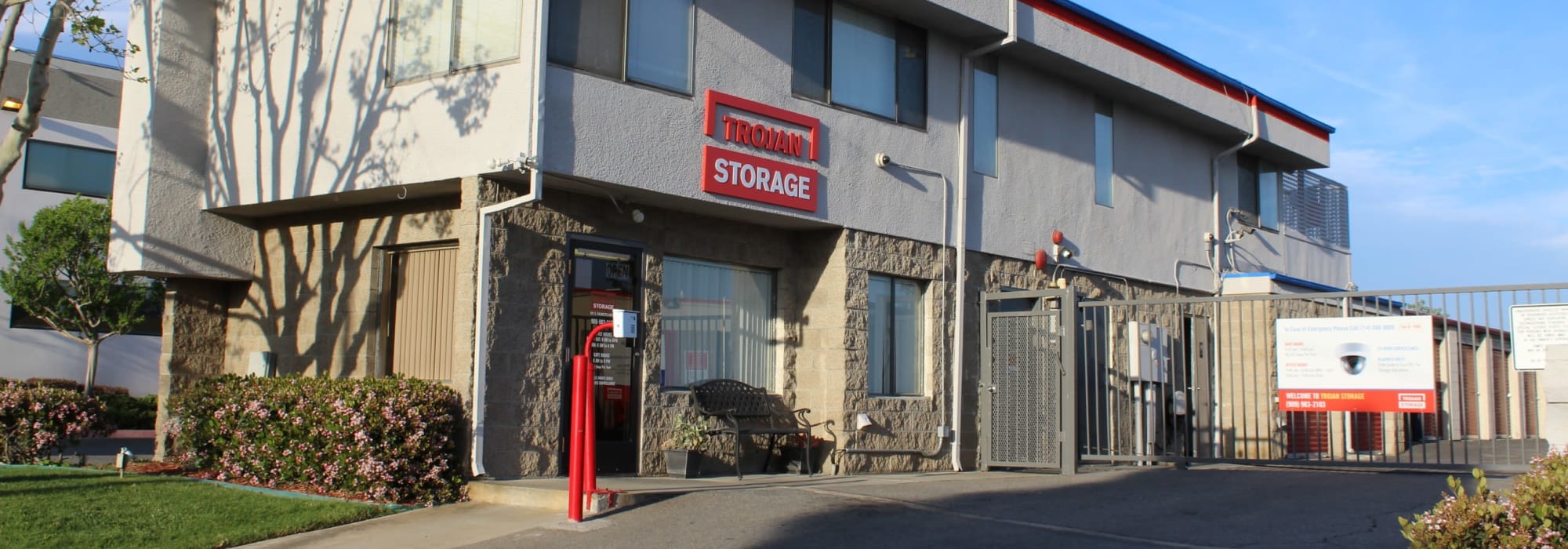 Self storage at Trojan Storage in Ontario California