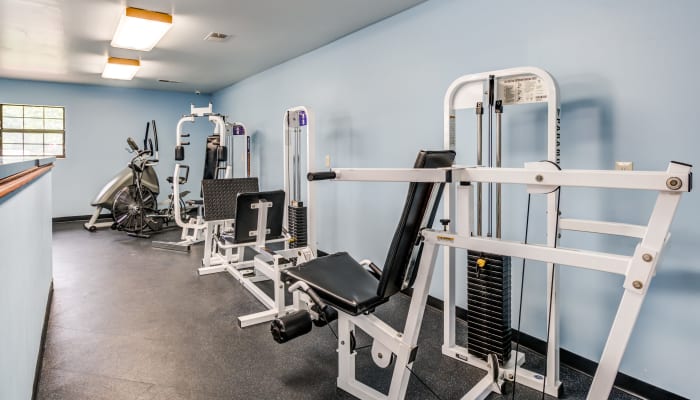 luxury fitness center at Village Green