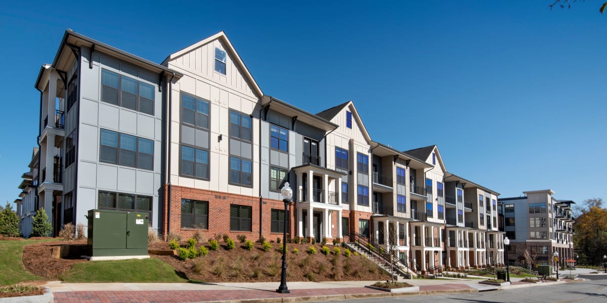 Exterior of The Brunswick in Norcross, Georgia