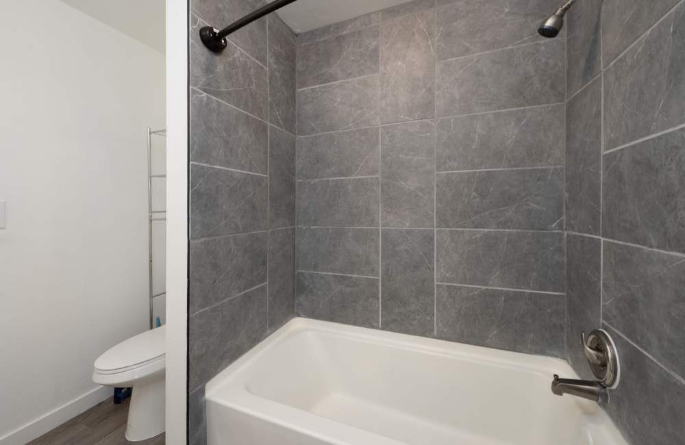 Bathroom at The Sage Collection in Tacoma, Washington