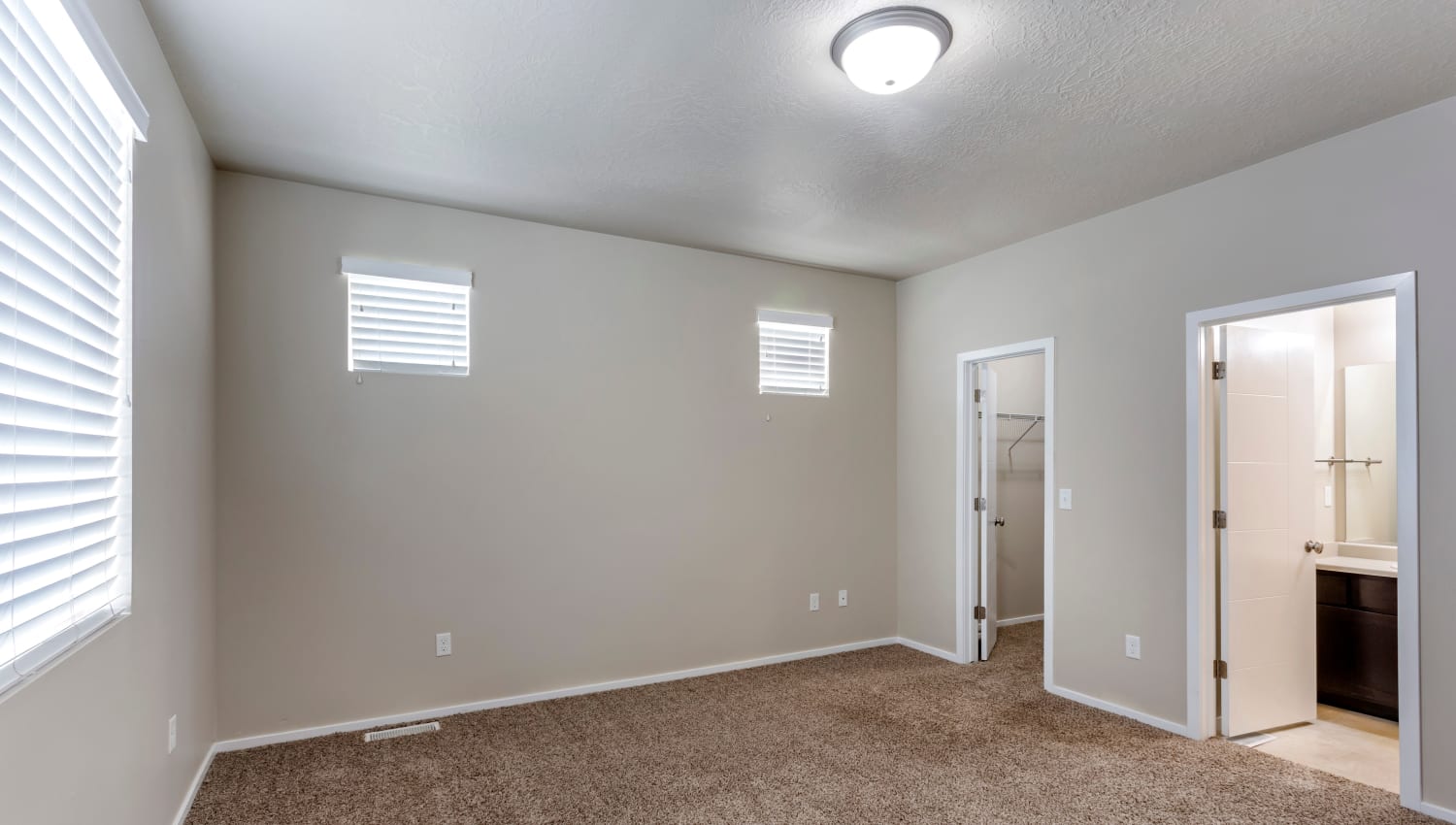 Ready to move in Bedroom at Olympus at the Canyons in Herriman, Utah