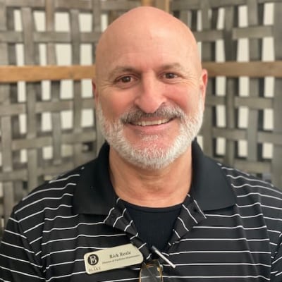 Rick Reale' Director of Facilities Maintenance at The Blake at Colonial Club in Harahan, Louisiana