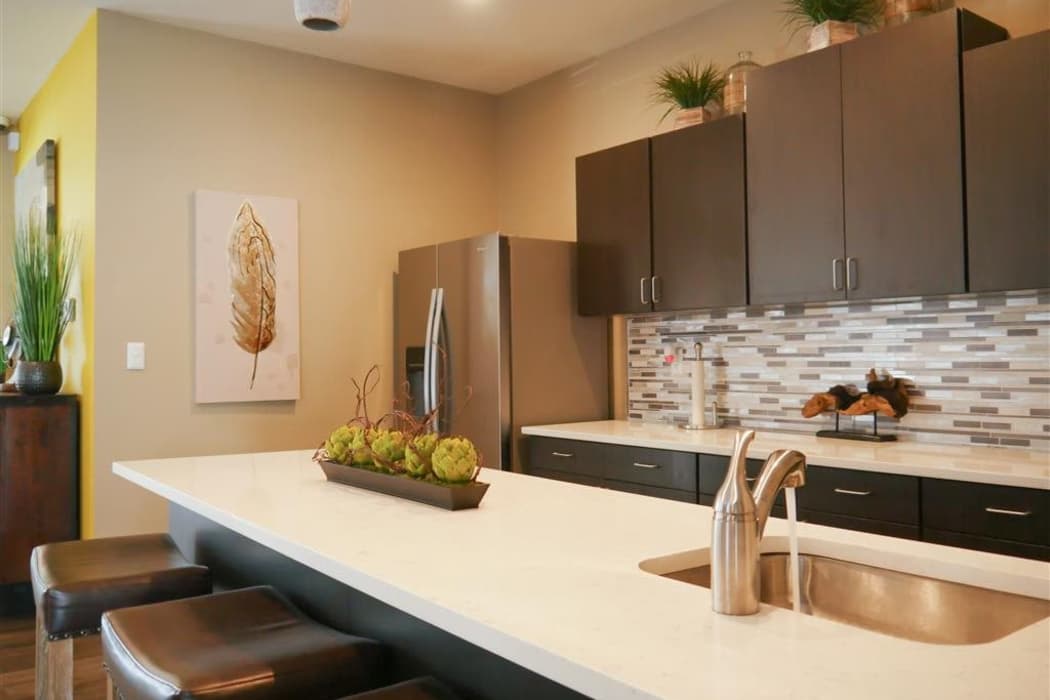Luxury kitchen at Trails of Towne Lake in Irving, Texas