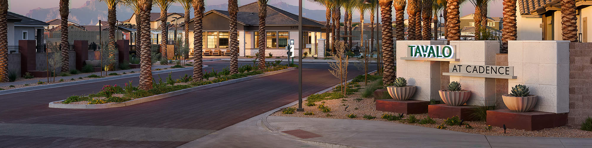 Neighborhood near Tavalo at Cadence in Mesa, Arizona