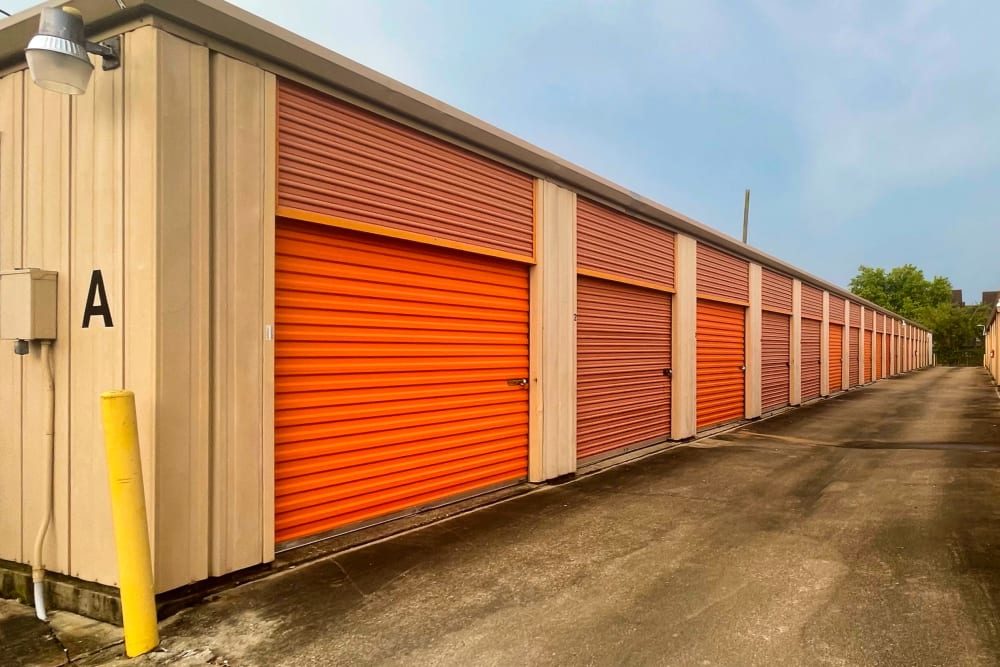 The KO logo for KO Storage in Baton Rouge, Louisiana.