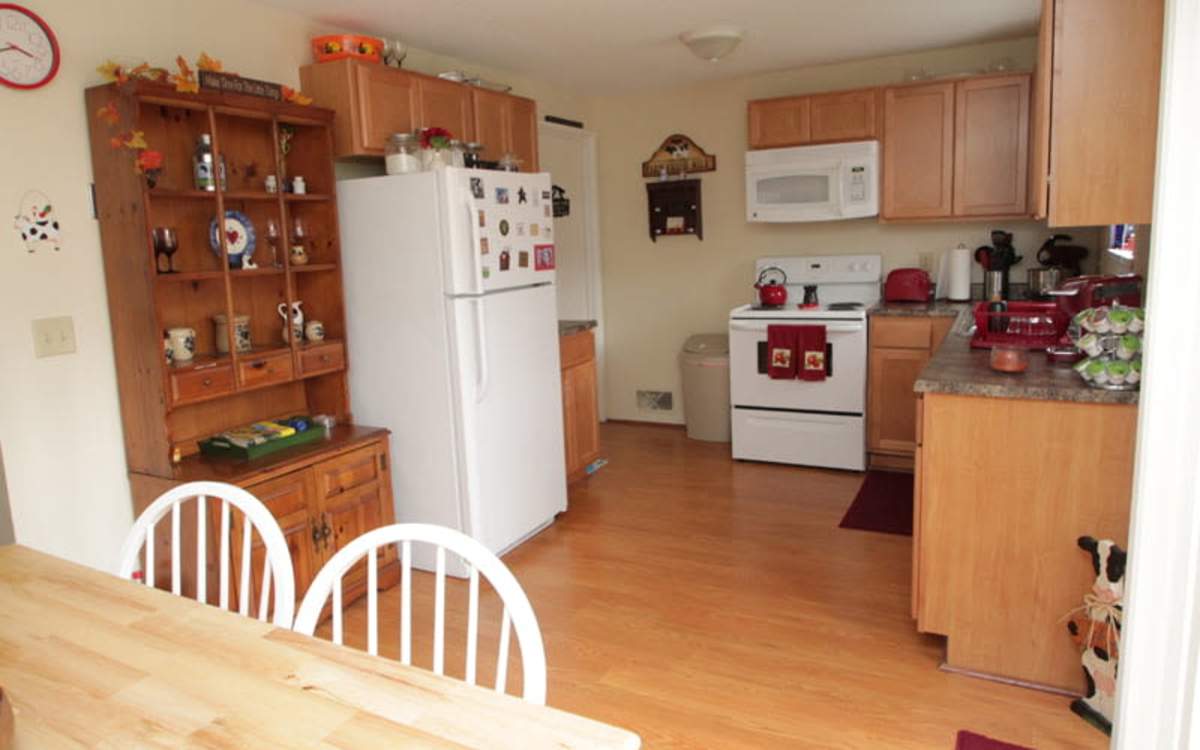 Kitchen at Fleming Creek & Brookside Townhomes in Rochester, New York